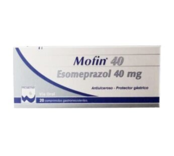 Mofin 40 Mg. Caja X 20 Comp.
