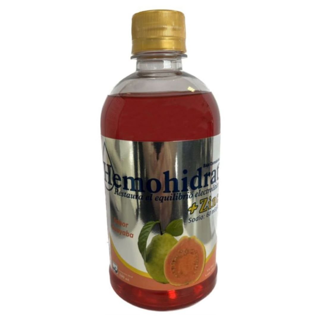 Hemohidrat + Zinc Guayaba X 500 Ml.