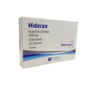 Hiderax 600mg Caja X 10 Sobres.