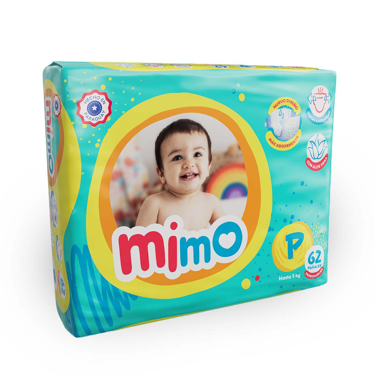Mimo Pañal Eco P X 62 Un