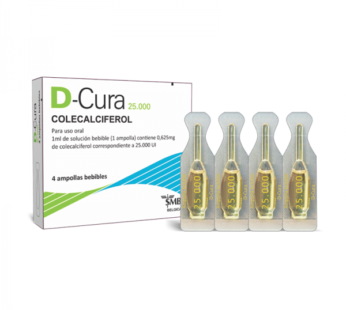 D-Cura 25000 Ui X 4 Amp. Beb.