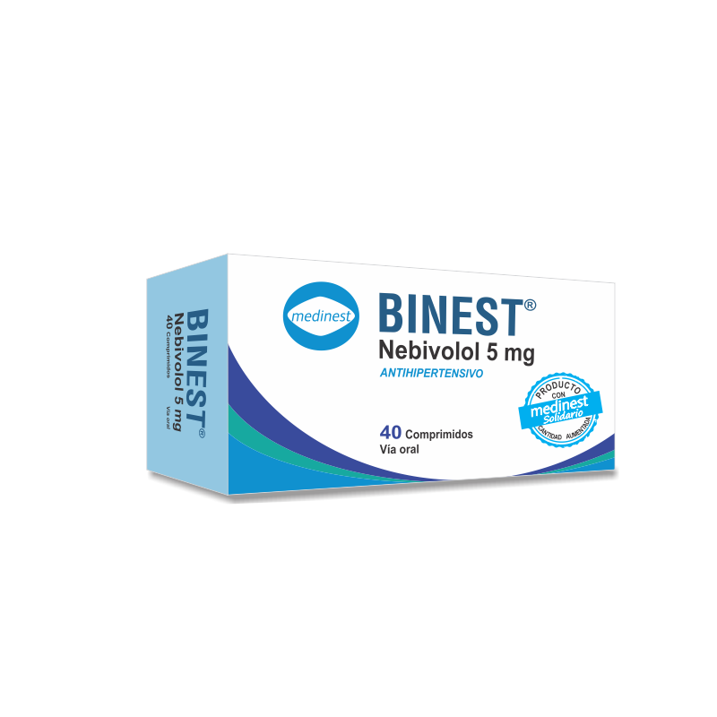 Binest 5 Mg Caja X 40 Comp.