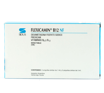 Flexicamin B12 Iny. Caja X 3 Amp.