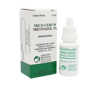 Mico Cerum Sol. Gotas Oticas X 15 Ml