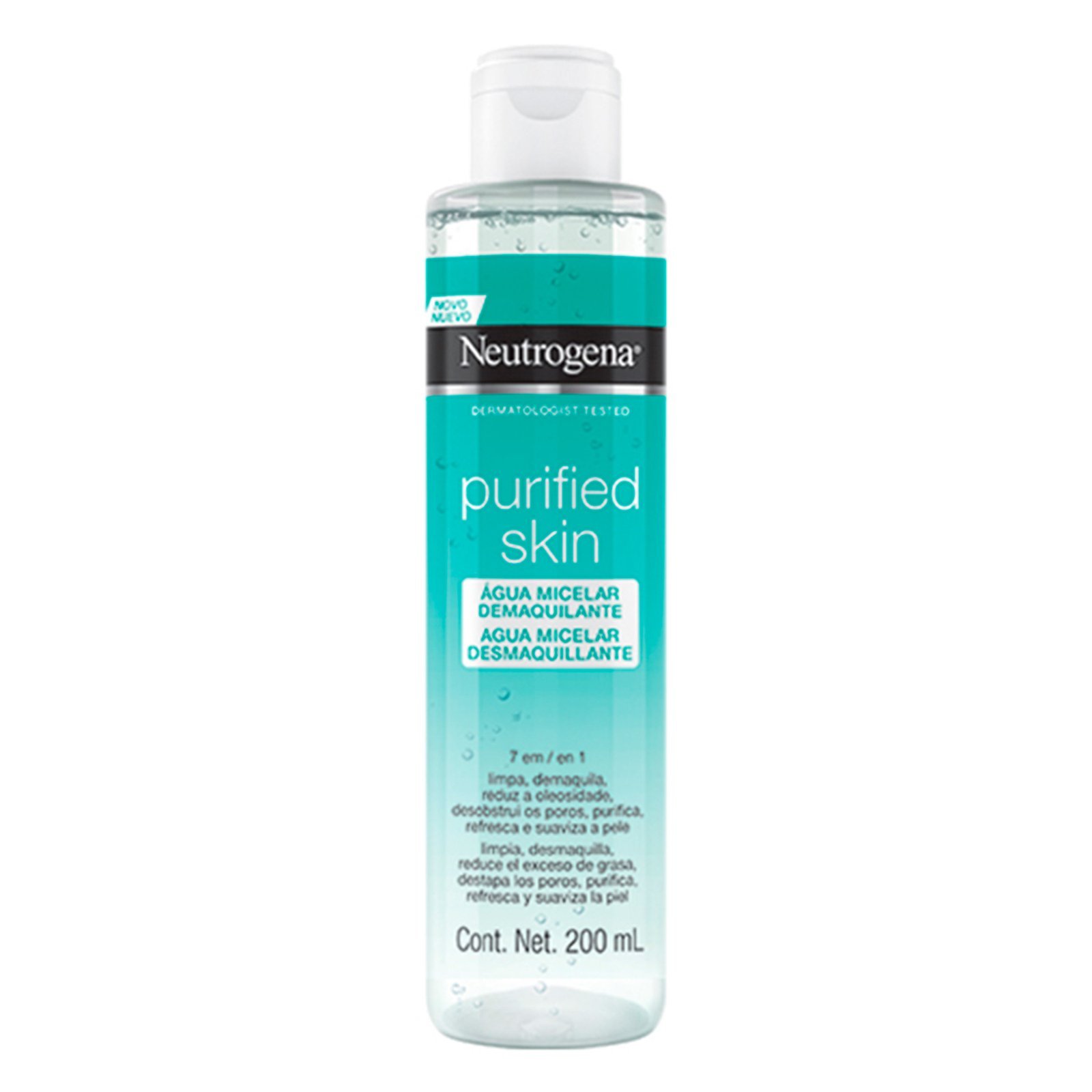 Neutrogena Agua Micelar Desmaq X 200 Ml.