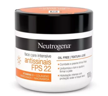 Neutrogena Face Care Intensive Antiedad FPS 22 Crema X 100gr.