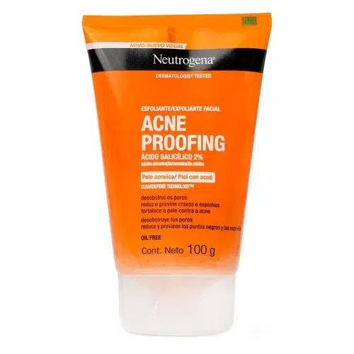 Neutrogena Exfoliante Acne Proofing Crema Facial X 100gr.
