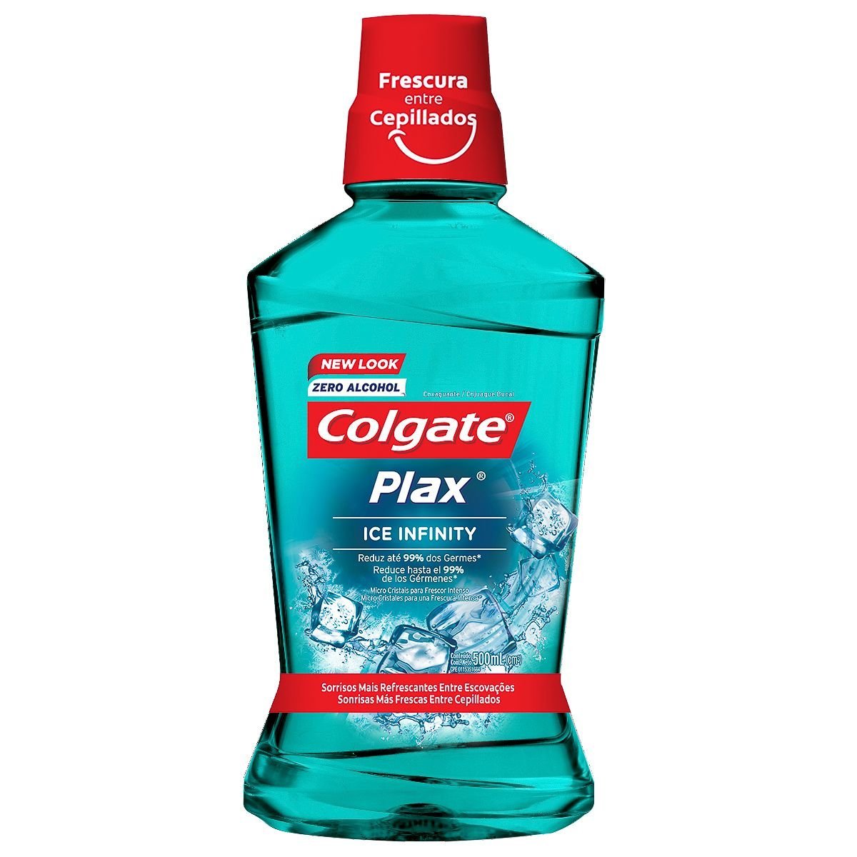 Colgate Plax Ice Infinity Enjuague Bucal X 500ml.