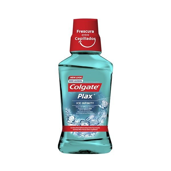 Colgate Plax Enj.Bucal Ice Infinity X250