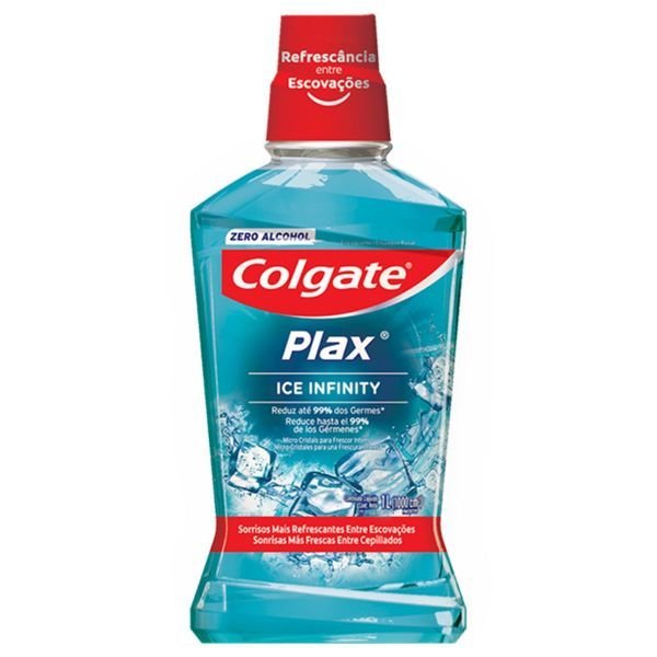 Colgate Plax Ice Infinity Enjuague Bucal X 1000ml.