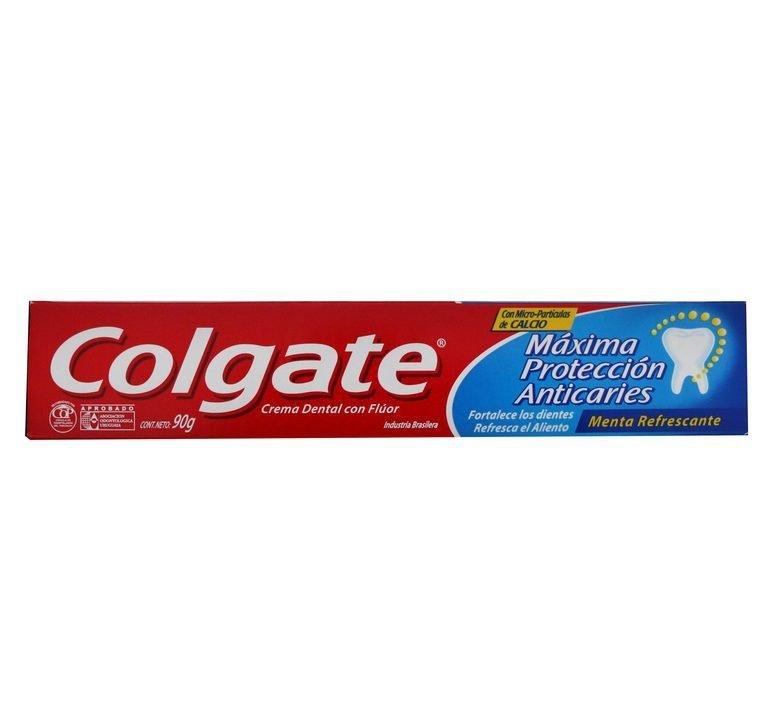 Colgate Máxima Protección Anti Caries Crema Dental X 90gr.