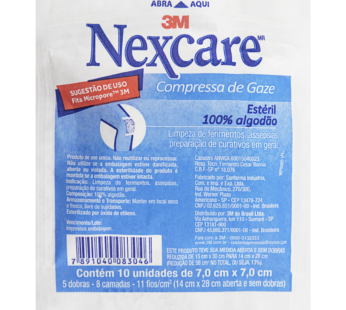 Nexcare Gasa Estéril X 10 Unidades (Euro)