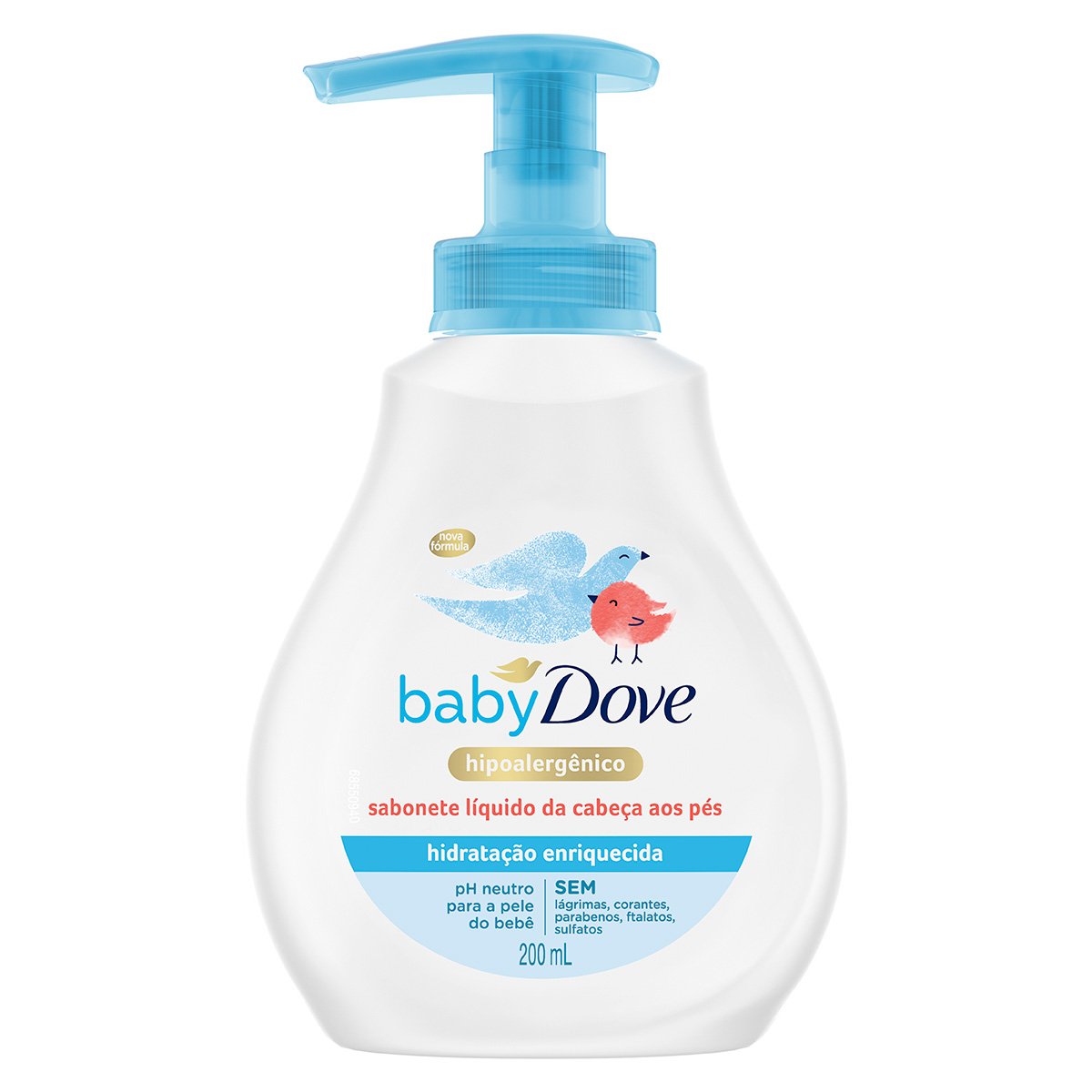 Dove Baby Jabon Liq. H. Enriq. X 200ml
