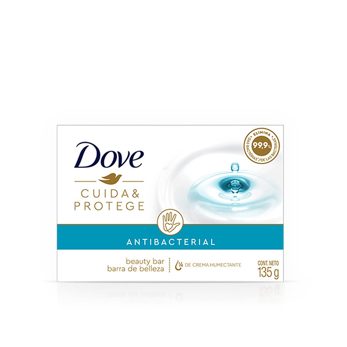 Dove Jabon Antibacterial X 135 Gr