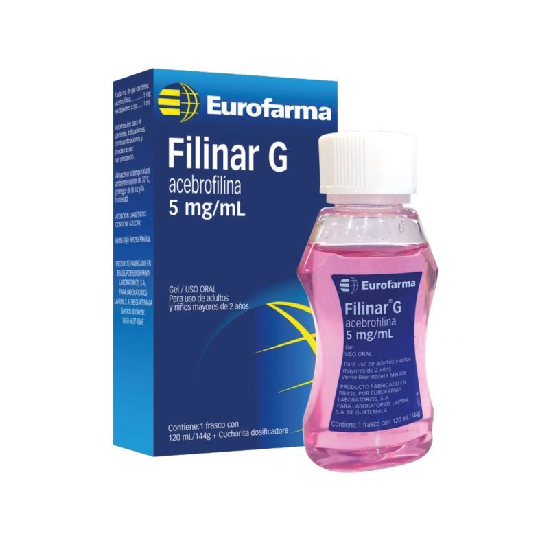 Filinar G Gel 5mg/Ml X 120 Ml
