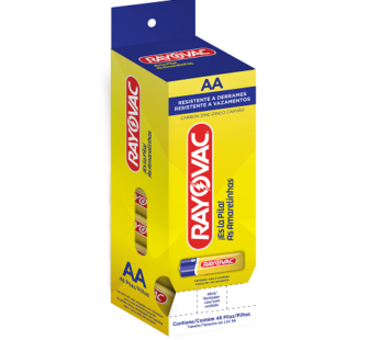 Rayovac Alkalina Aa X 4 Unid.