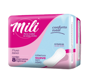 Mili Protección Total Suave Con Aloe X 8 Unidades.