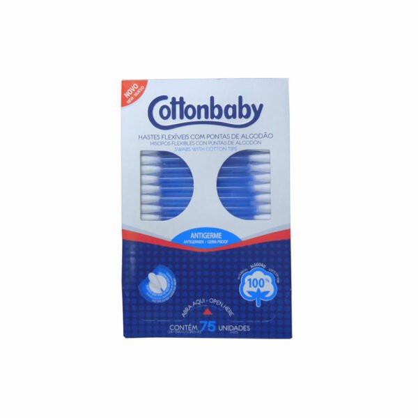 Cottonbaby Hisopos Flex. X 75 Unid.