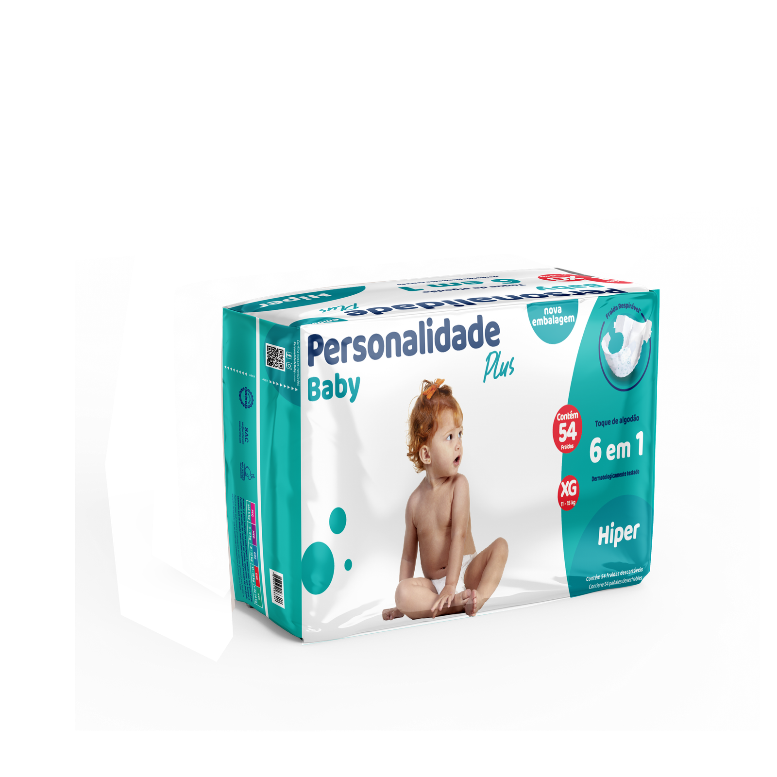 Personalidade Baby Plus Xg X 54 Un