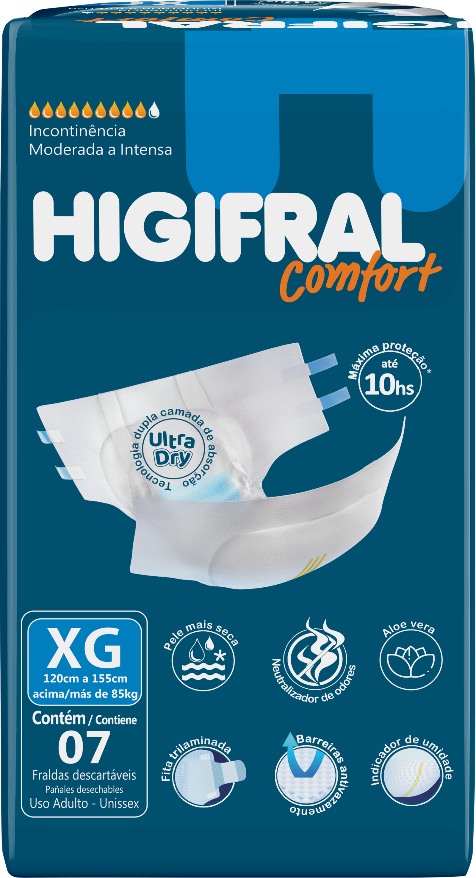 Higifral Confort Adulto Xg X 7 Un
