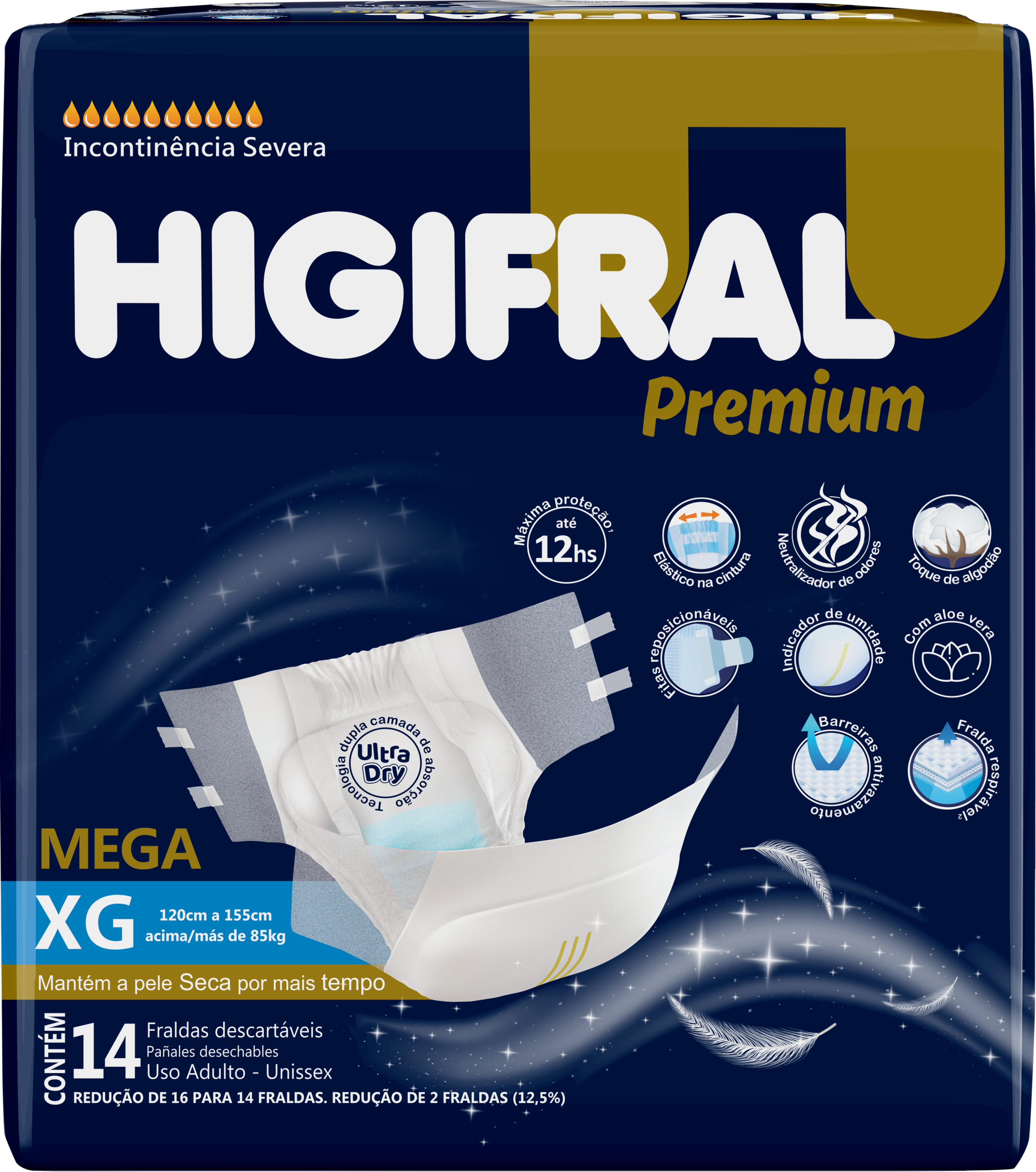Higifral Premium Mega Ad. Xg X 14 Un