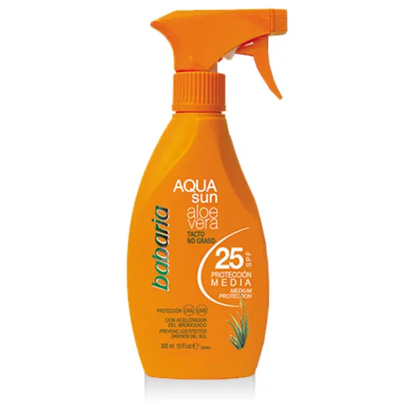 Babaria Aqua Sun Aloe Vera Spf25 X 300ml