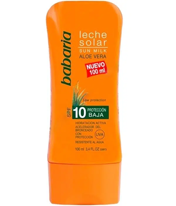 Babaria Sun Milk Spf10 X 100ml
