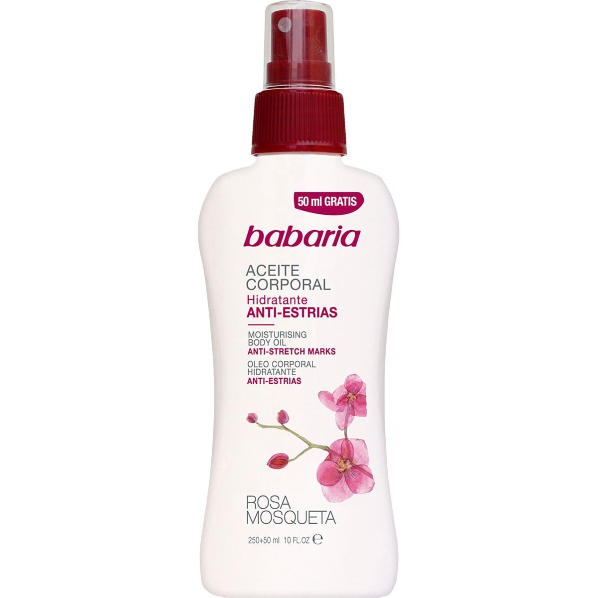 Babaria Aceite Corp. Anti-Estrias Rosa