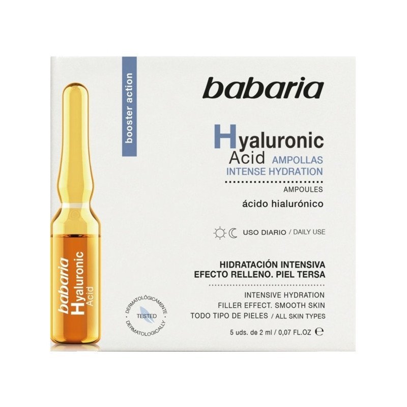 Babaria Ampolla Hyaluronic Acid X 5 Un