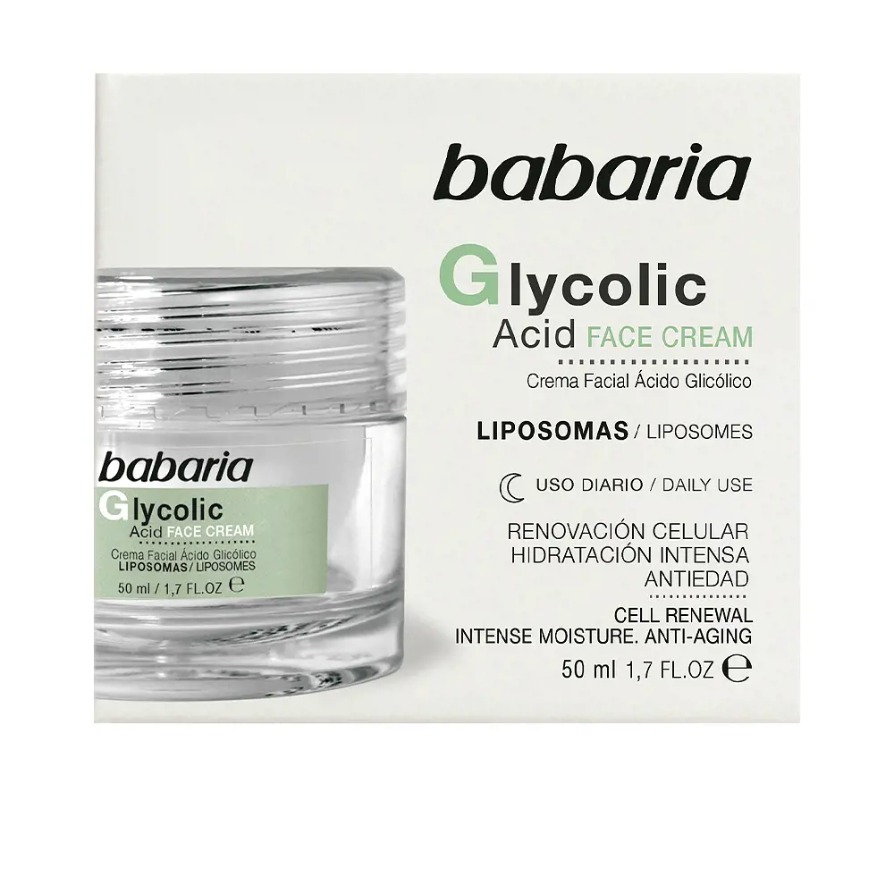 Babaria Crema Facial Glycolic X 30 Ml