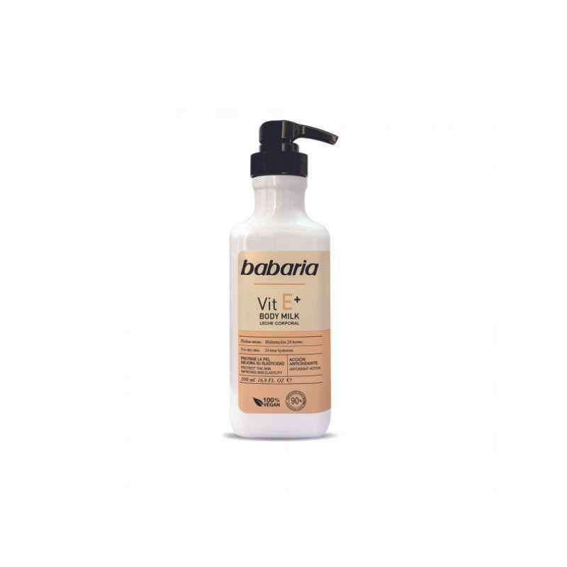 Babaria Body Milk Vit E+ X 500 Ml