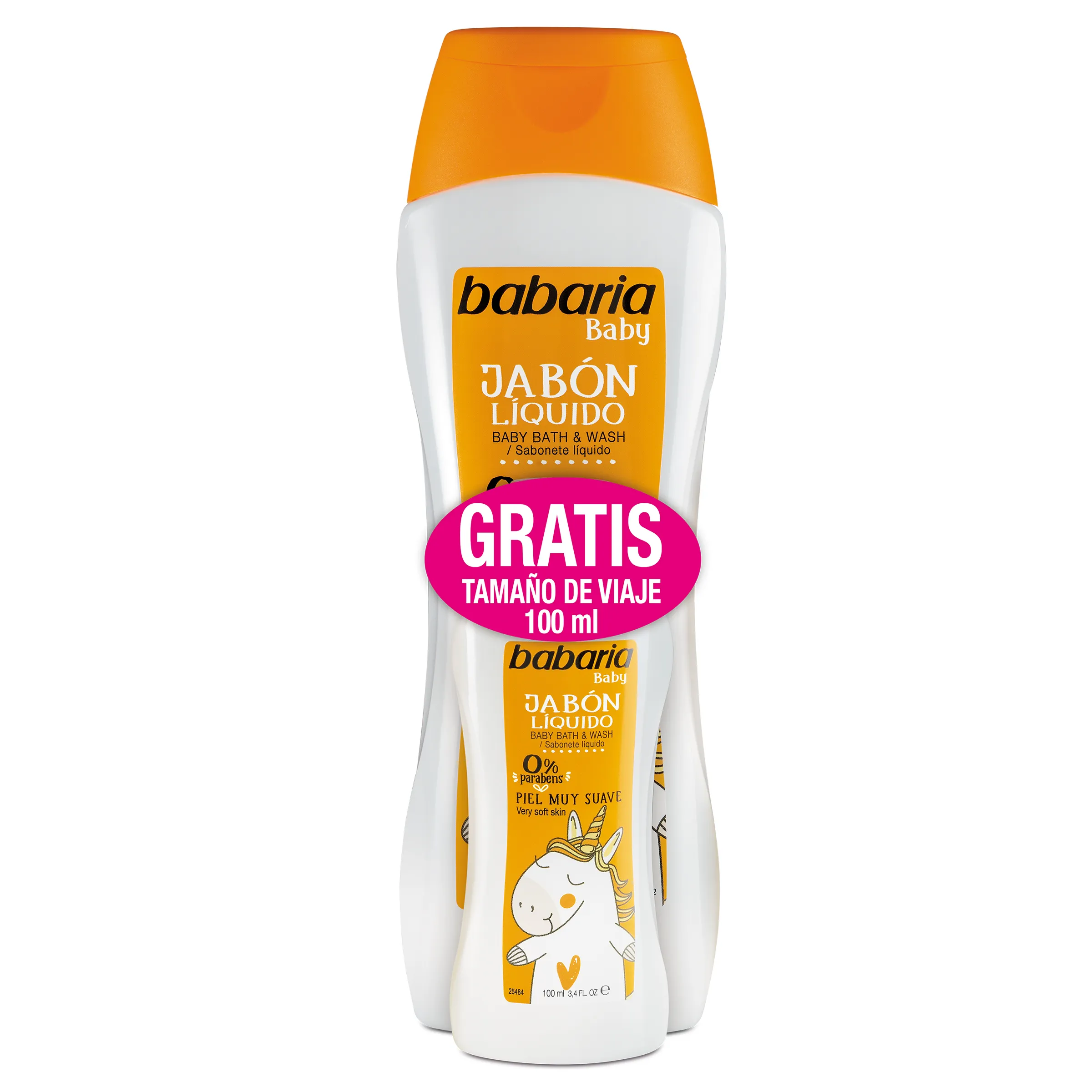 Babaria Baby Jab. Liq. 500ml + Regalo