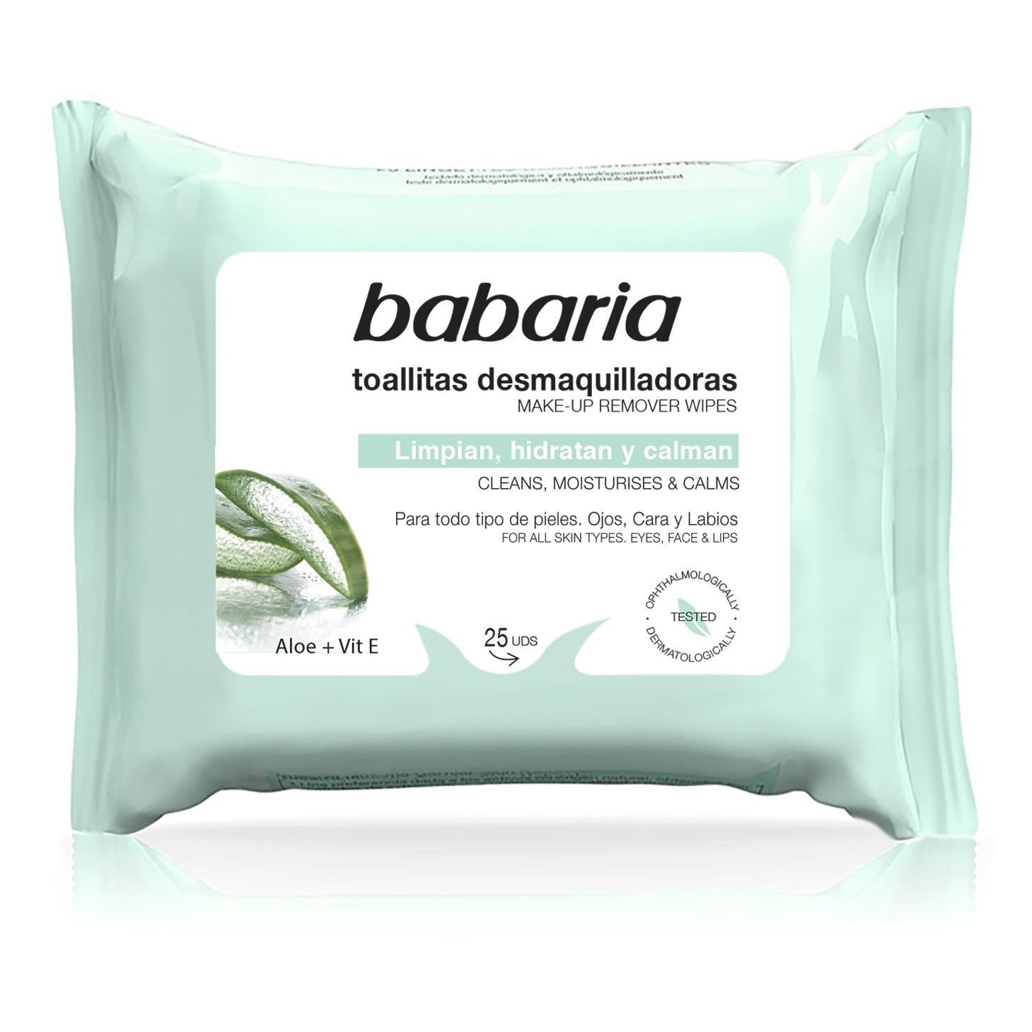 Babaria Toallitas Desmaq. Aloe Vera