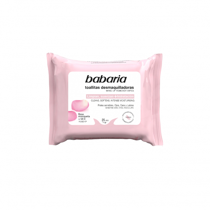 Babaria Toallitas Desmaq. Rosa Mosqueta