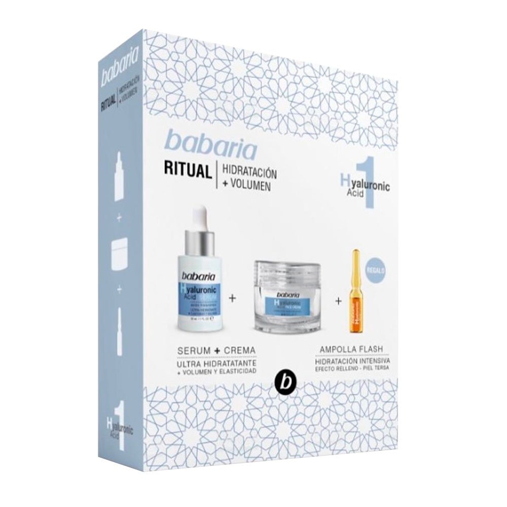 Babaria Ritual Hyaluronic Serum+Cr+Amp.