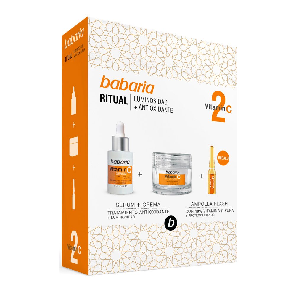 Babaria Ritual Vitamin C Serum+Cr+Amp.