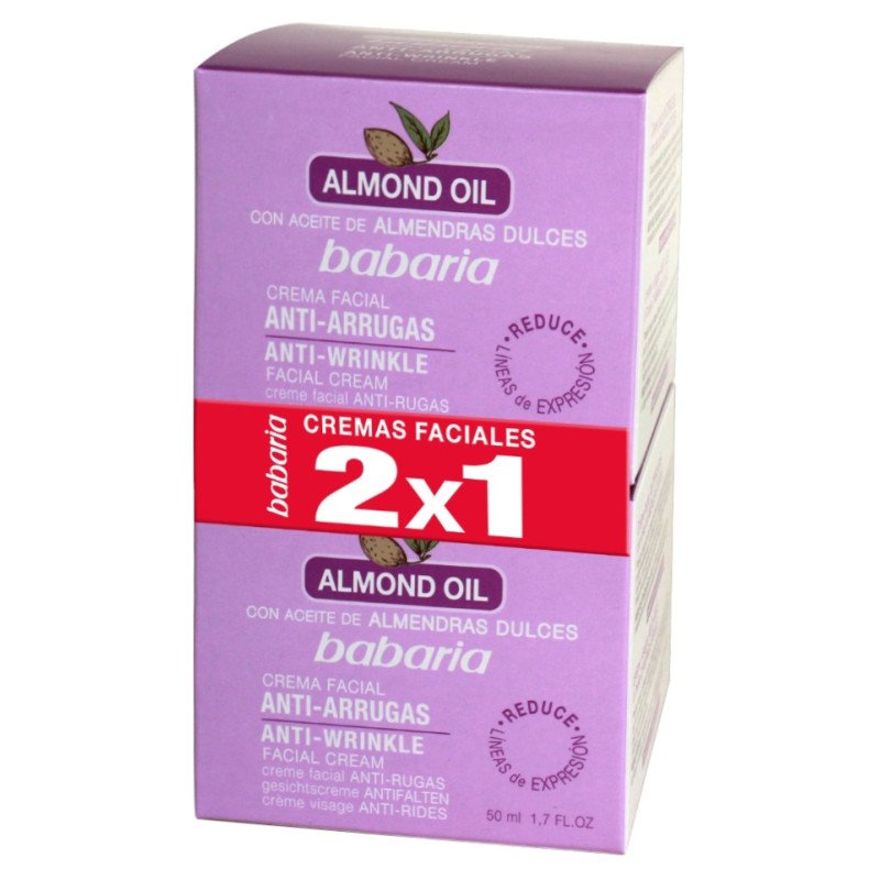 Babaria Cr. Facial Anti-Arruga Oil 2 X 1