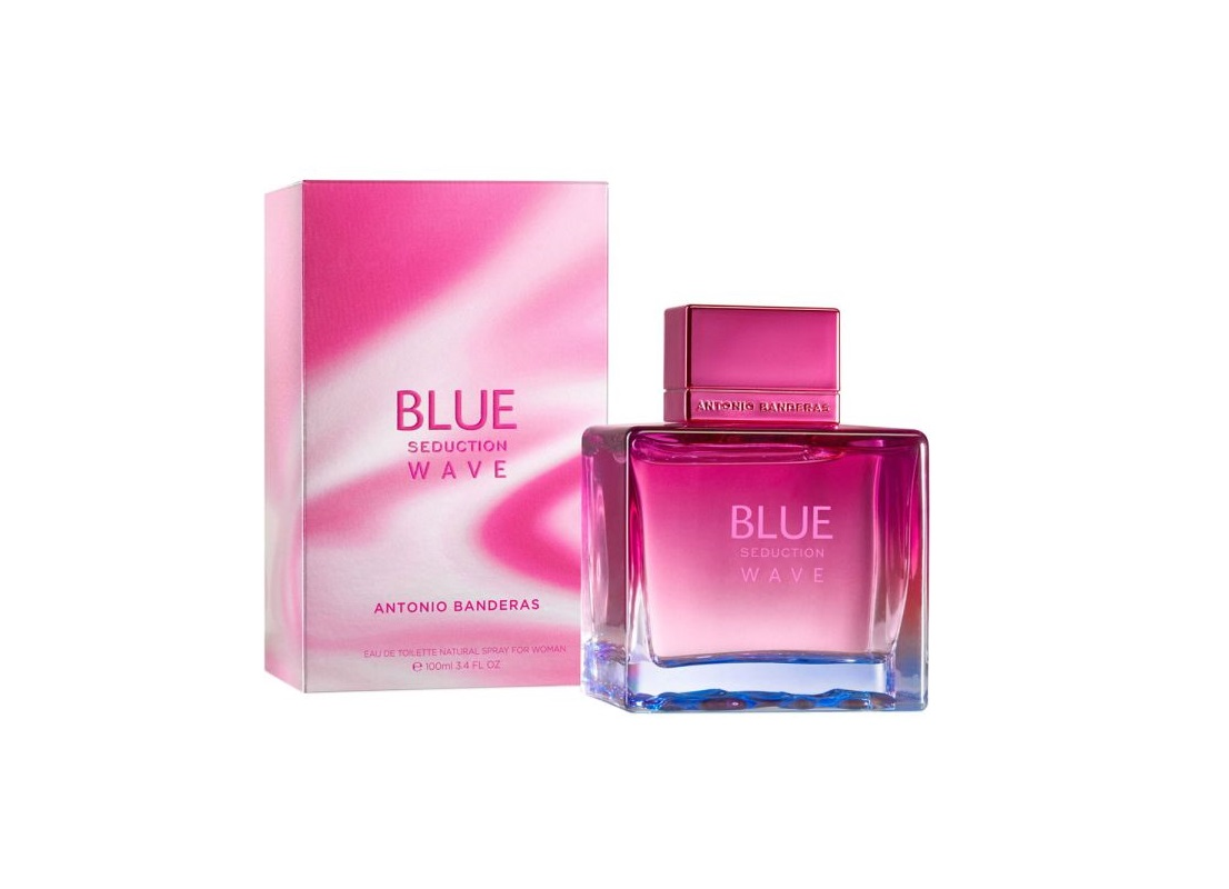 Antonio Banderas Blue Seduction Wave Women Edt X 100ml