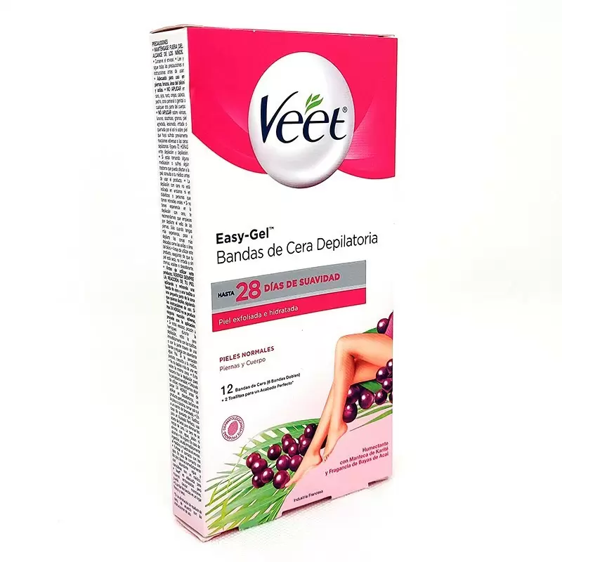 Veet Banda Depil. Piel Normal Caja X 12