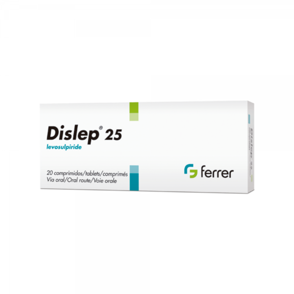 Dislep 25 Mg. Caja X 20 Comp.