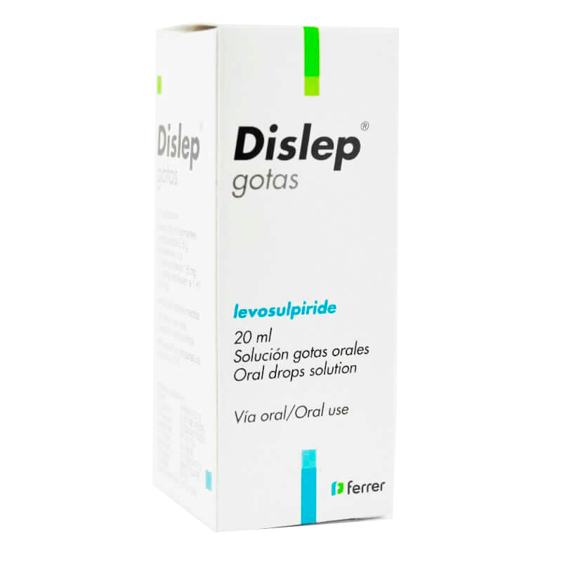 Dislep 25 Mg. Sol. Gotas Fco. X 20 Ml.
