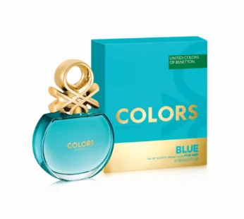 Benetton Colors Blue For Her Edt X 80 Ml