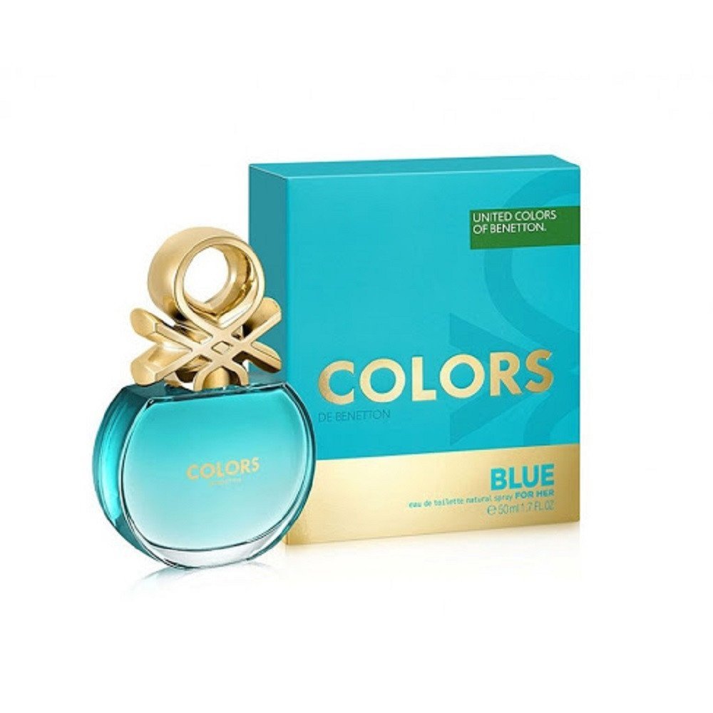 Benetton Colors Blue For Her Edt X 50 Ml