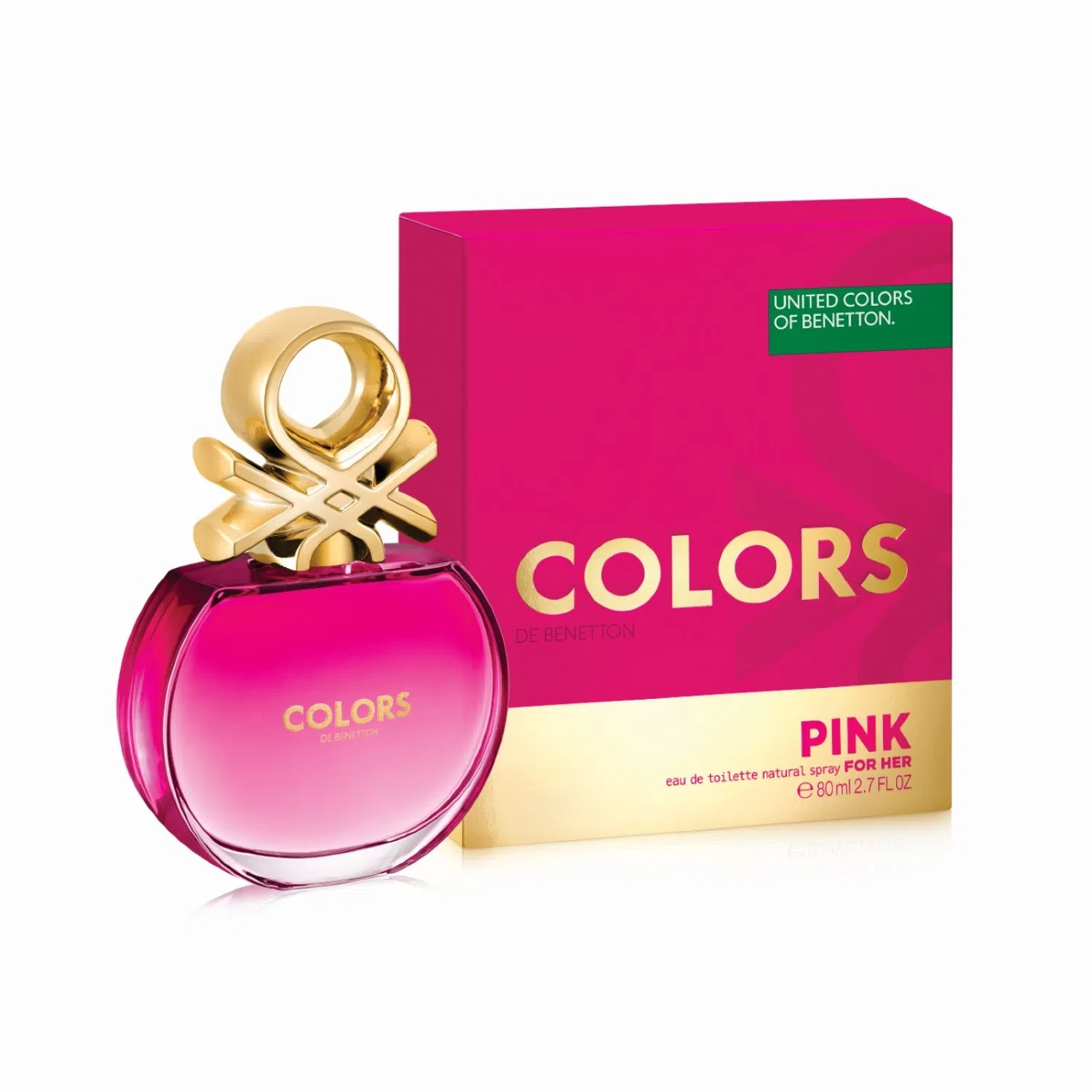 Benetton Colors Pink Edt X 80ml