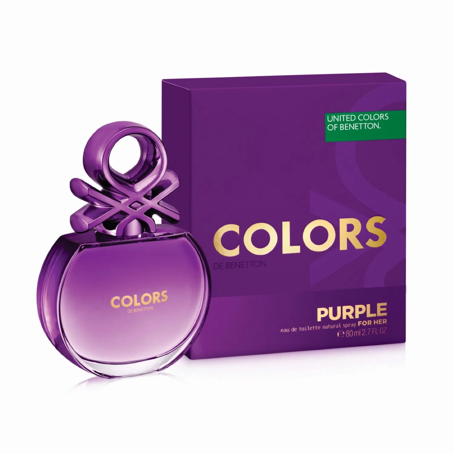Benetton Colors Purple Edt X 80 Ml