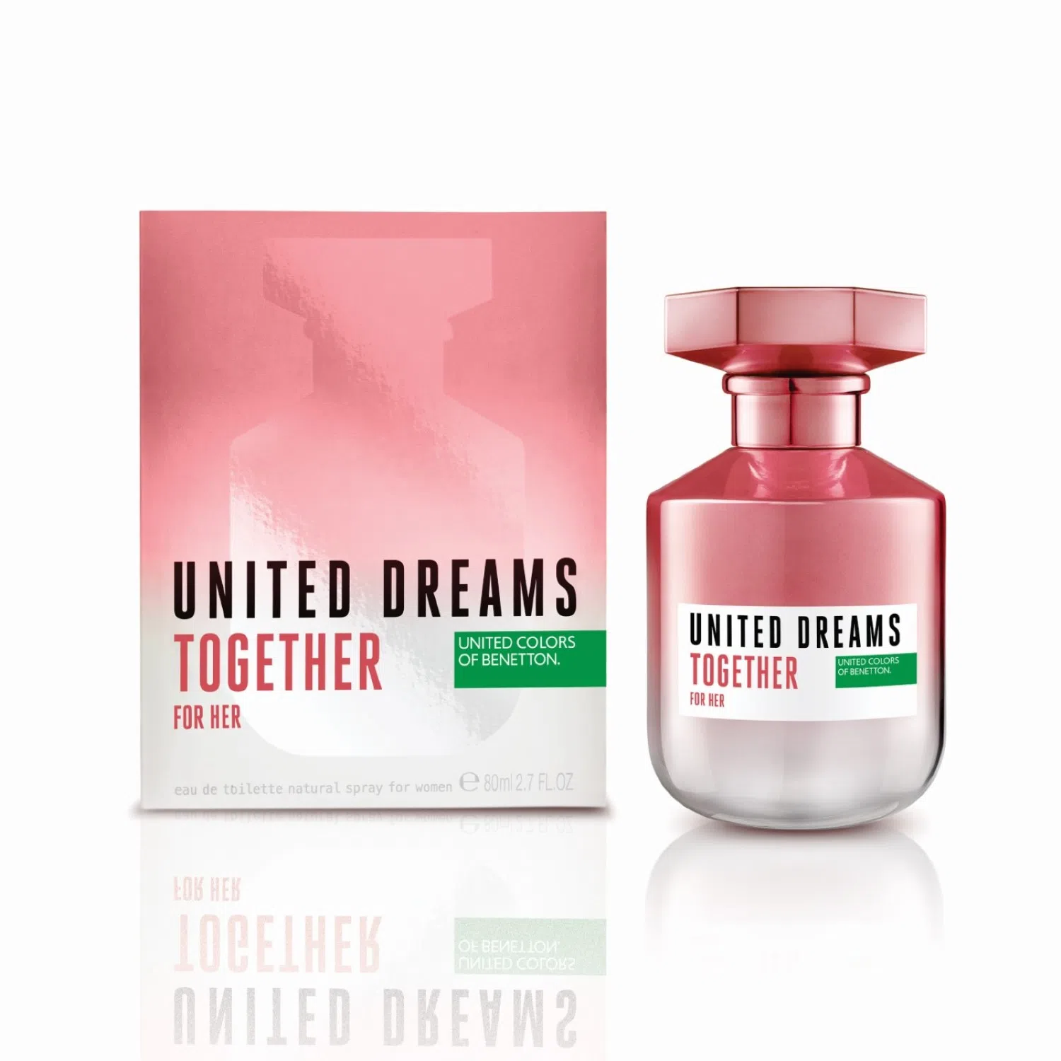 Benetton Ud Together For Her Edt X 80 Ml