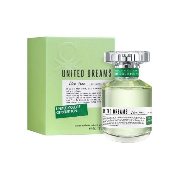 Benetton Live Free Edt X 50 Ml