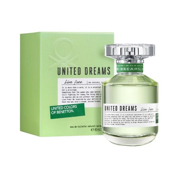 Benetton Live Free Edt. X 80 Ml