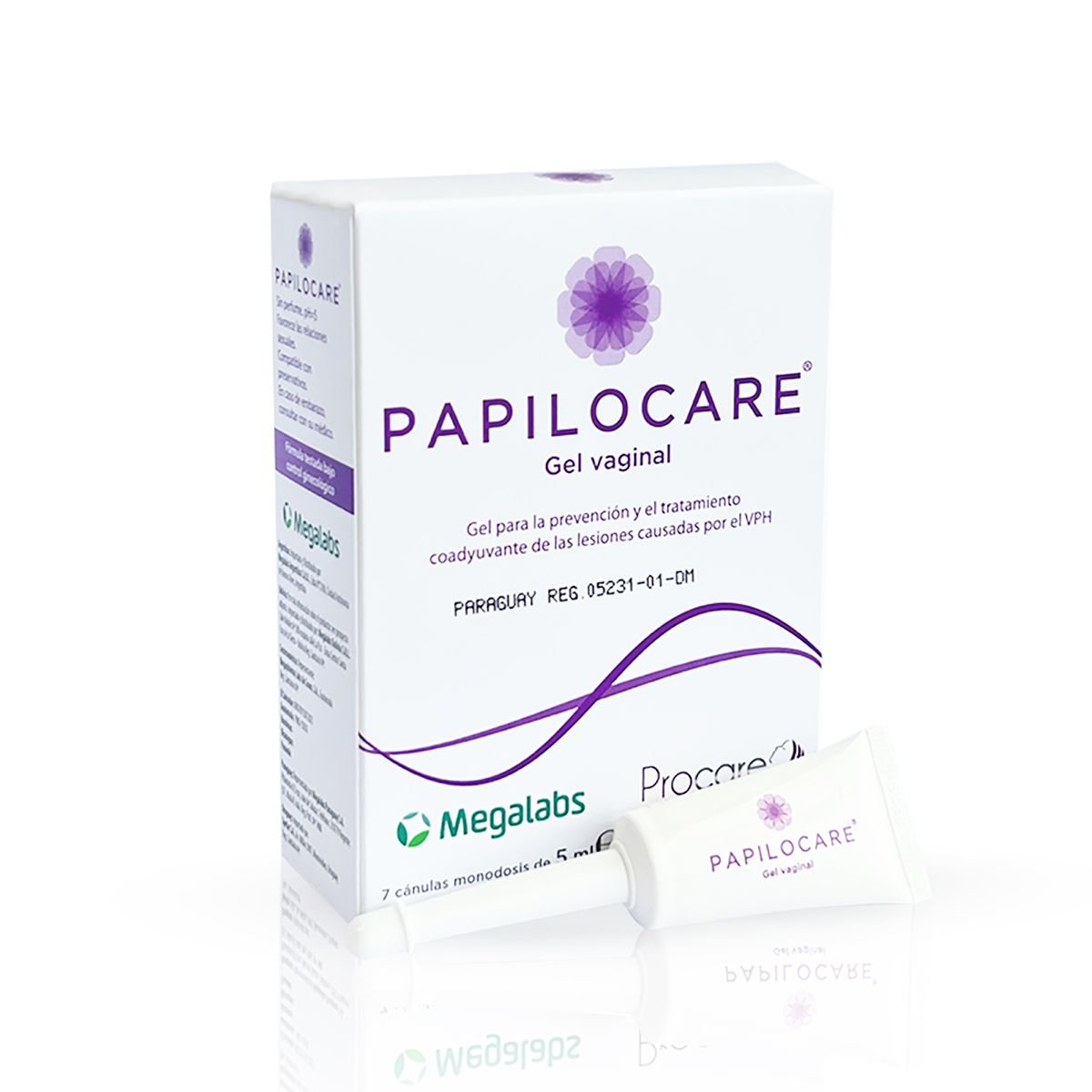 Papilocare Gel Vag. X 7 Cànulas Monod.
