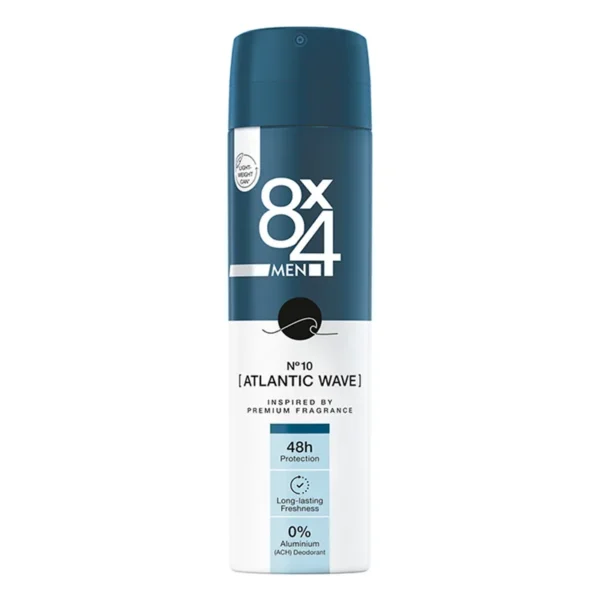 8x4 Men Deo Atlantic N? 10 Spray X 150m